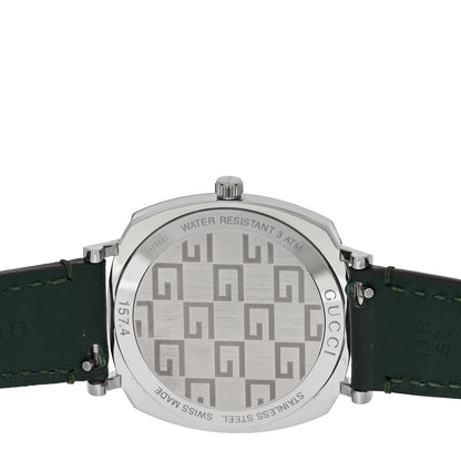Gucci Stainless Steel Calfskin 35mm Grip Quartz Watch Green 4 of 4