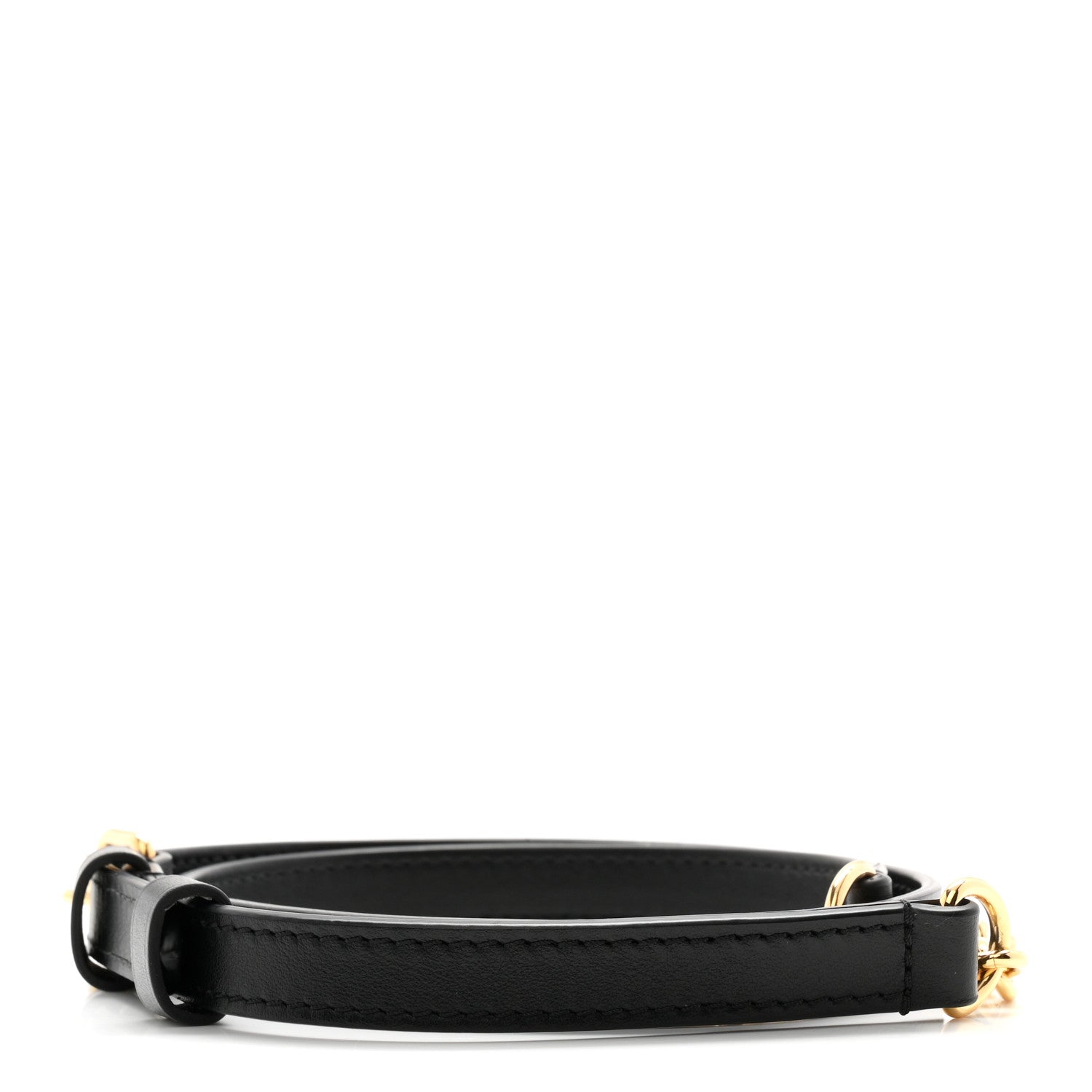 Louis Vuitton Calfskin Speedy Bandouliere 20 Shoulder Strap Black 2 of 3
