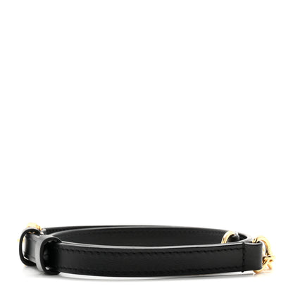 Louis Vuitton Calfskin Speedy Bandouliere 20 Shoulder Strap Black 2 of 3