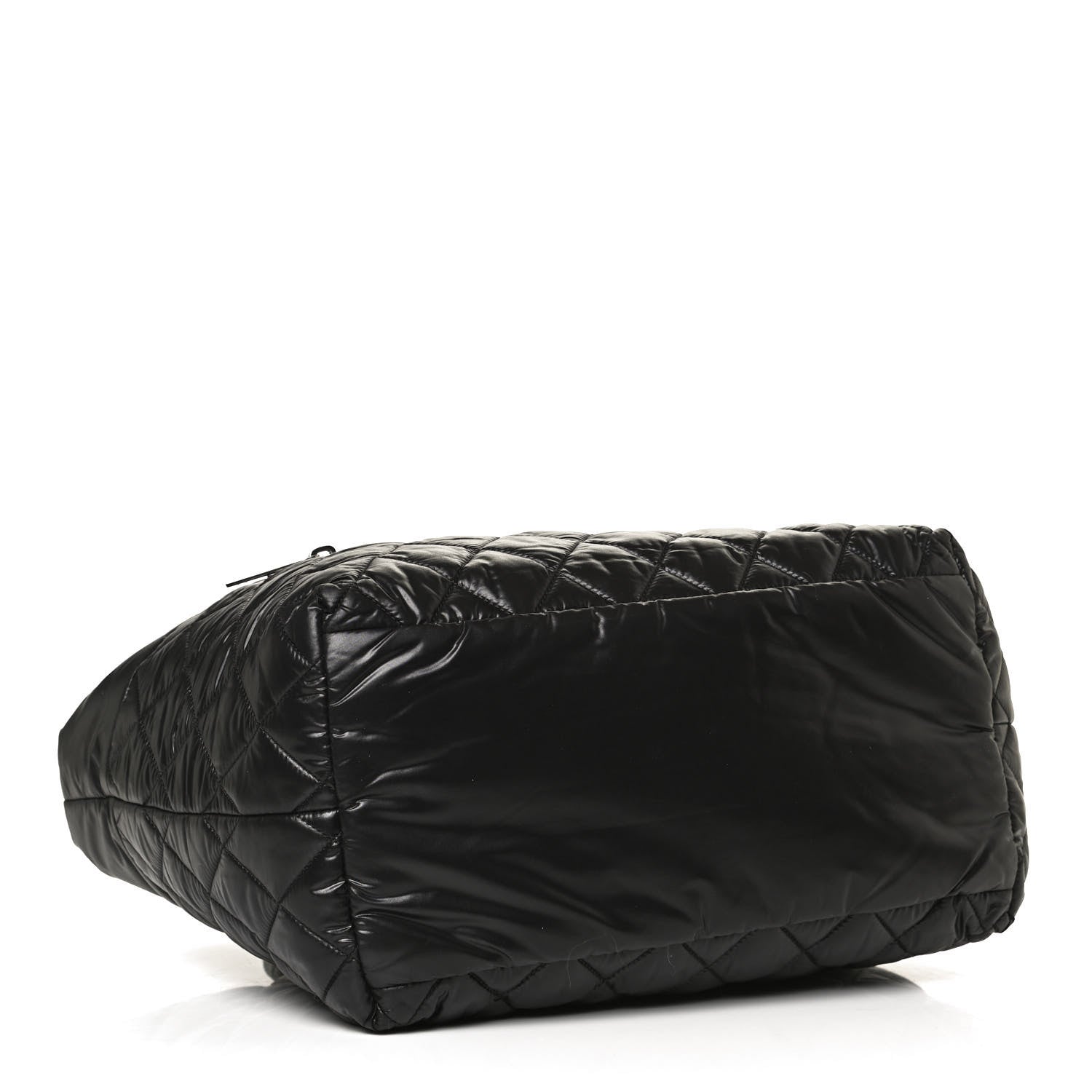 Chanel Nylon Quilted Small Coco Cocoon Tote Black 3 of 9