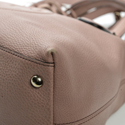 Gucci Cellarius Calfskin Small Soho Top Handle Satchel Pink 9 of 11