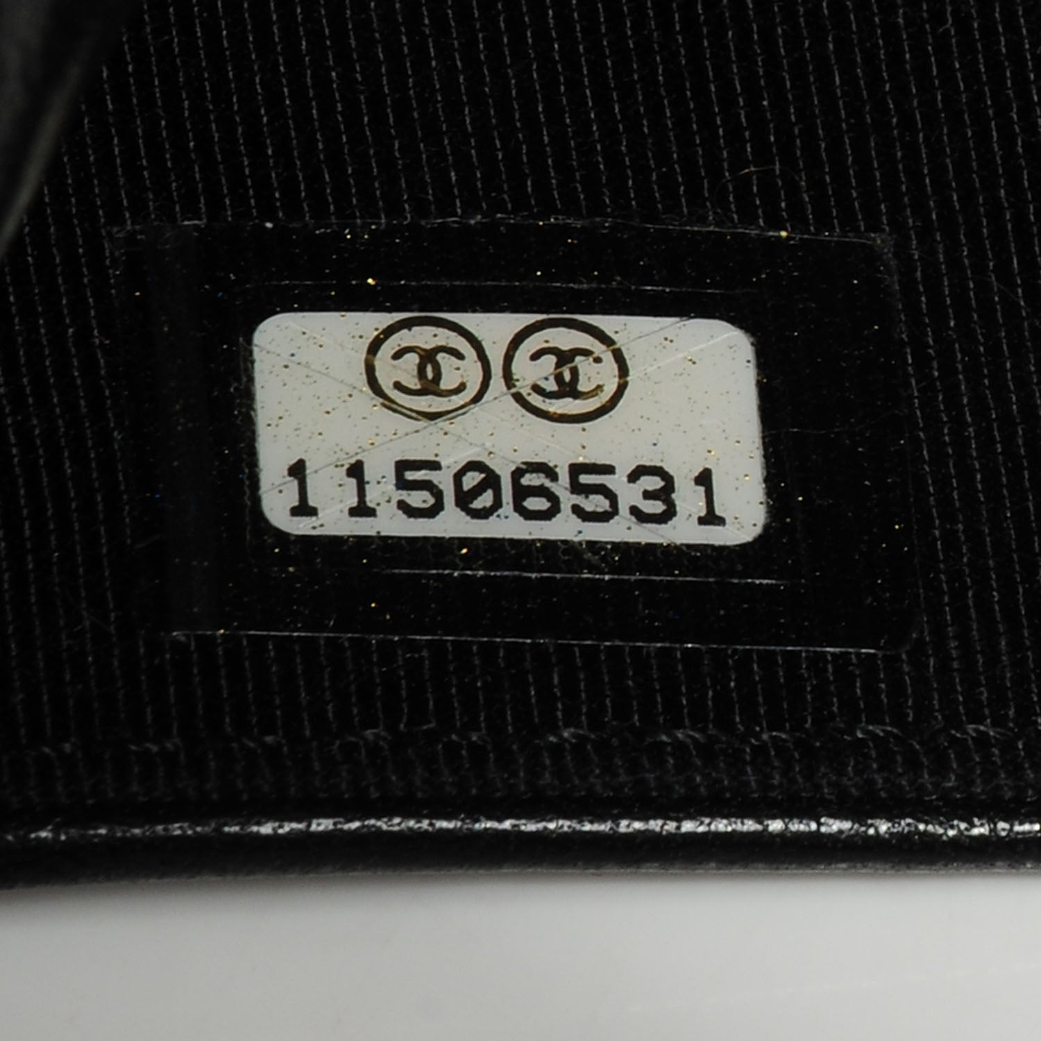 Chanel Calfskin Quilted Reissue Long Flap Wallet Black 7 of 7