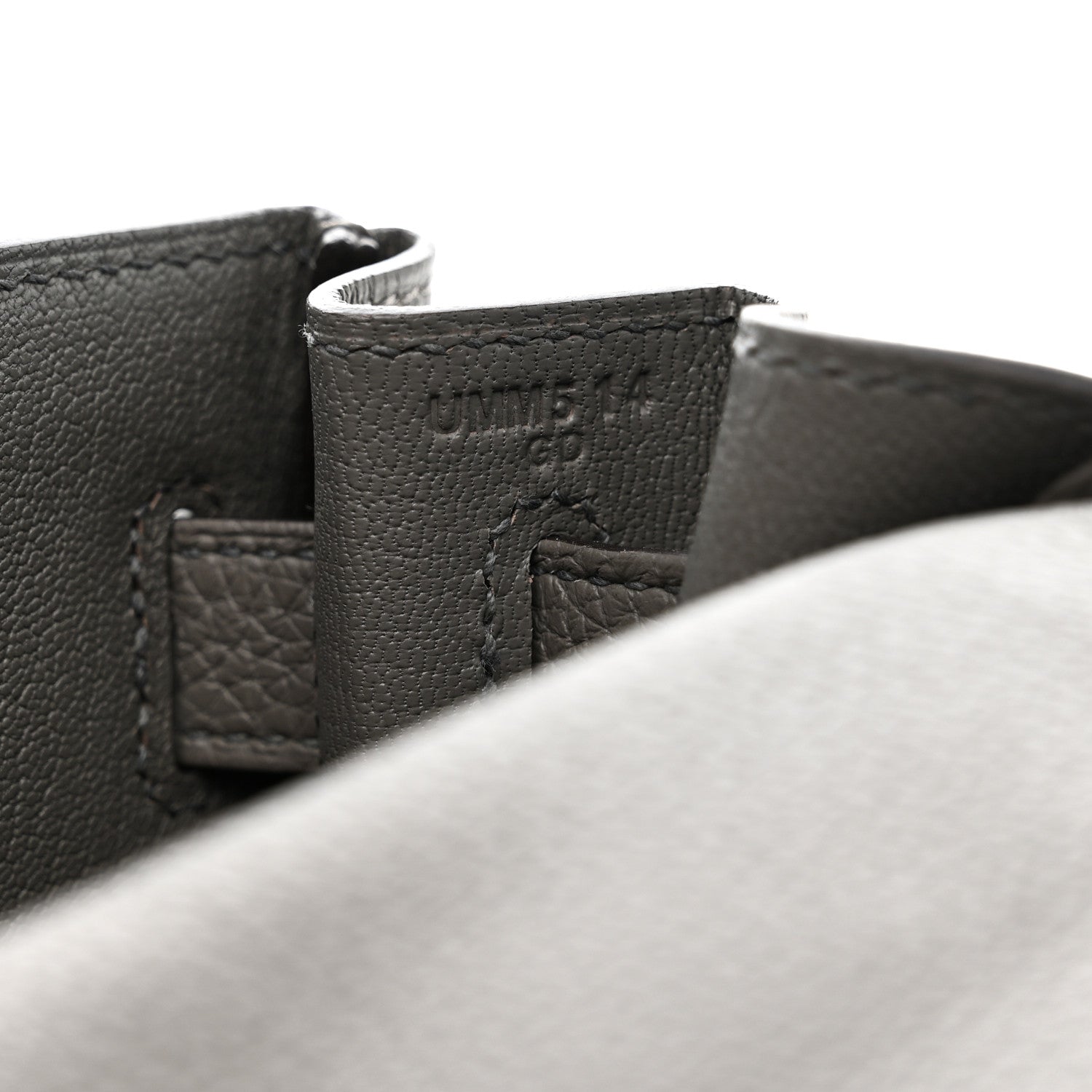 Hermes Togo Kelly Retourne 28 Gris Meyer 7 of 11