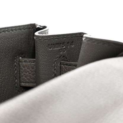 Hermes Togo Kelly Retourne 28 Gris Meyer 7 of 11