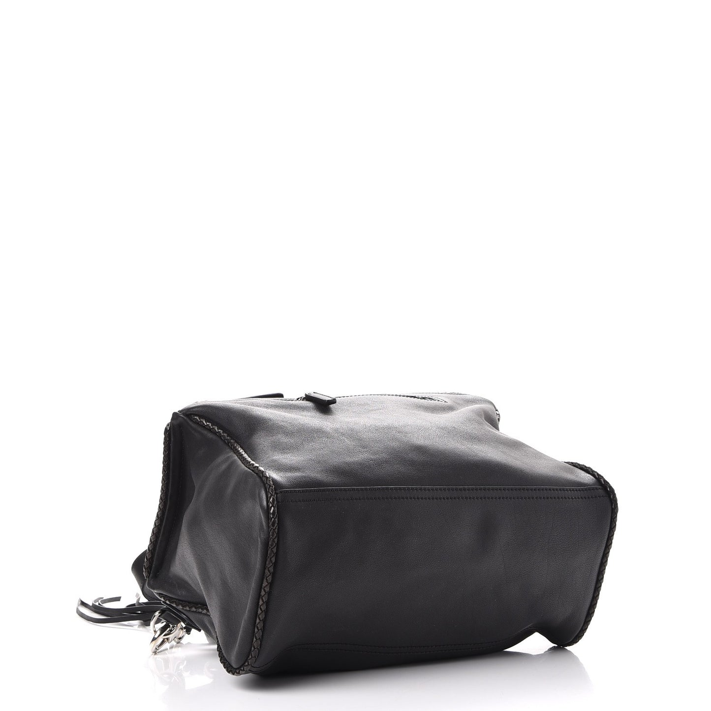 Calfskin Medium Braided Pandora Black