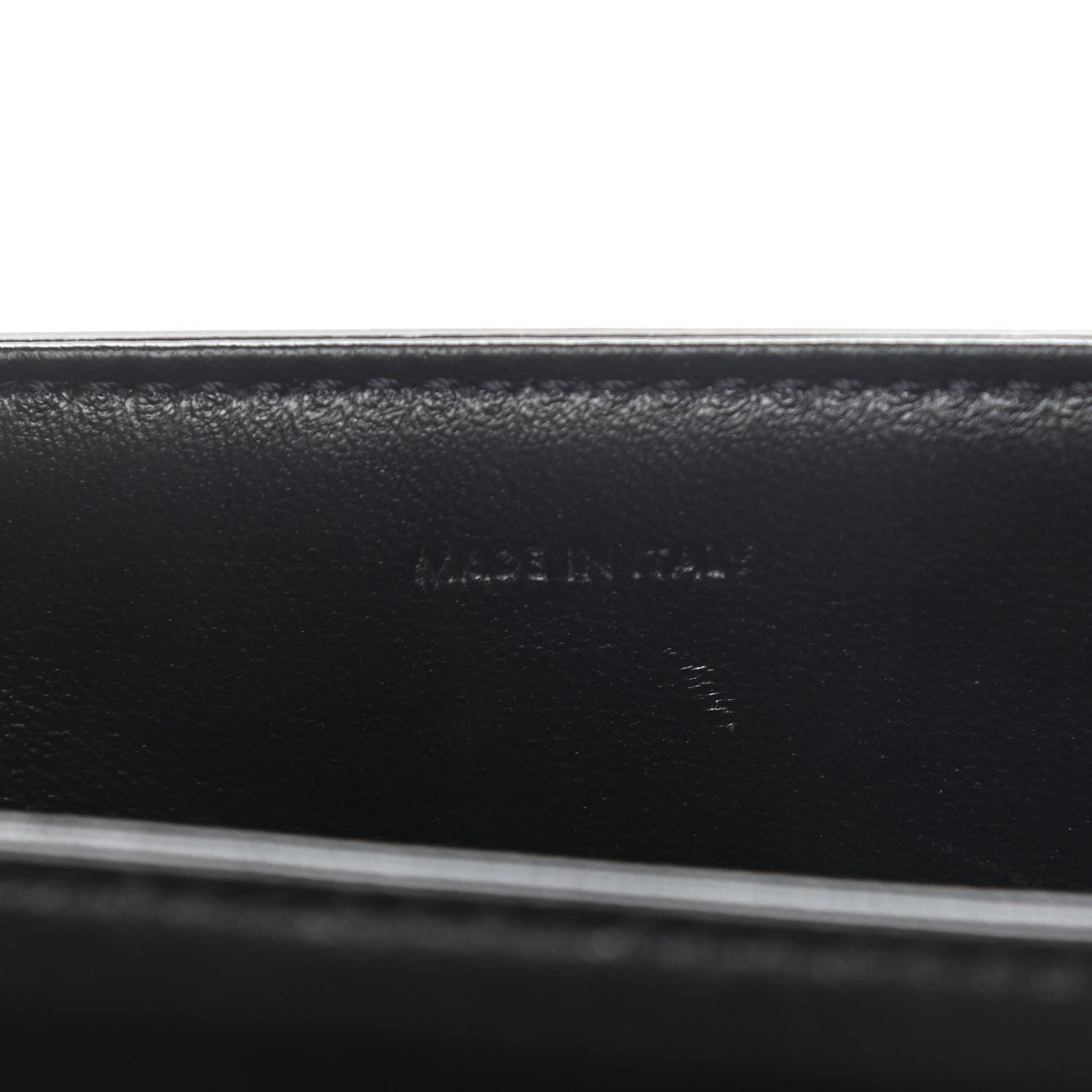 Celine Shiny Calfskin Large Triomphe Black 8 of 18