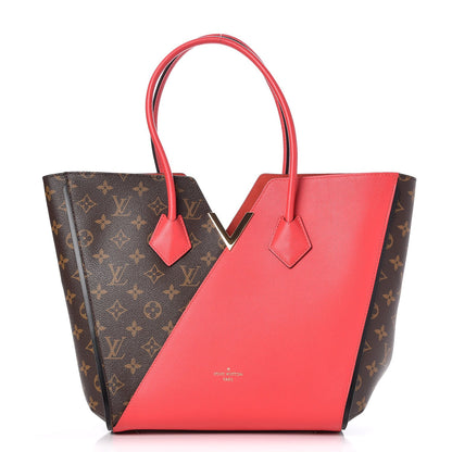 Louis Vuitton Calfskin Monogram Kimono Tote Poppy 1 of 7