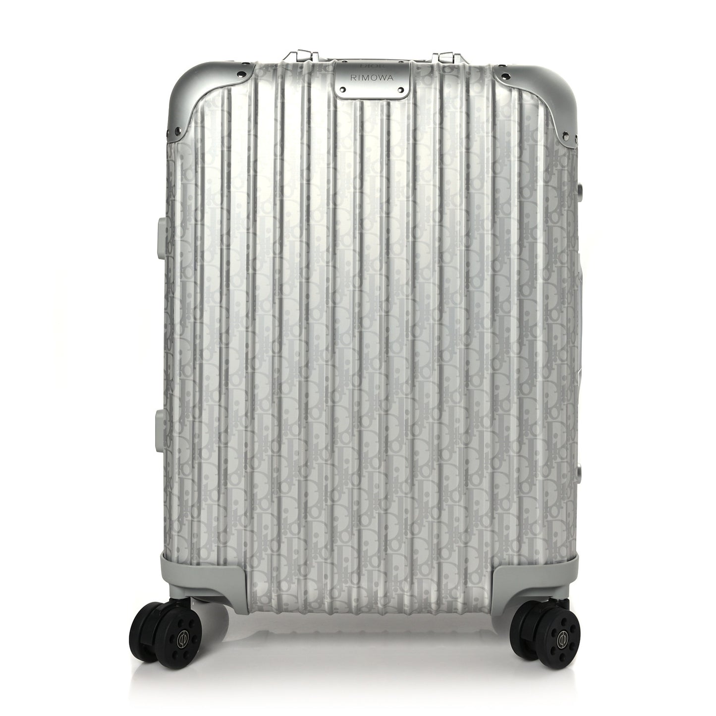X RIMOWA Aluminum Gradient Cabin Luggage Silver