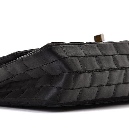 Chanel Satin Ribbon Reissue Flap Black 4 of 8