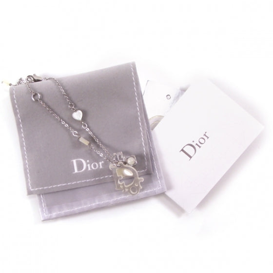 Pearl Lily Charm Bracelet