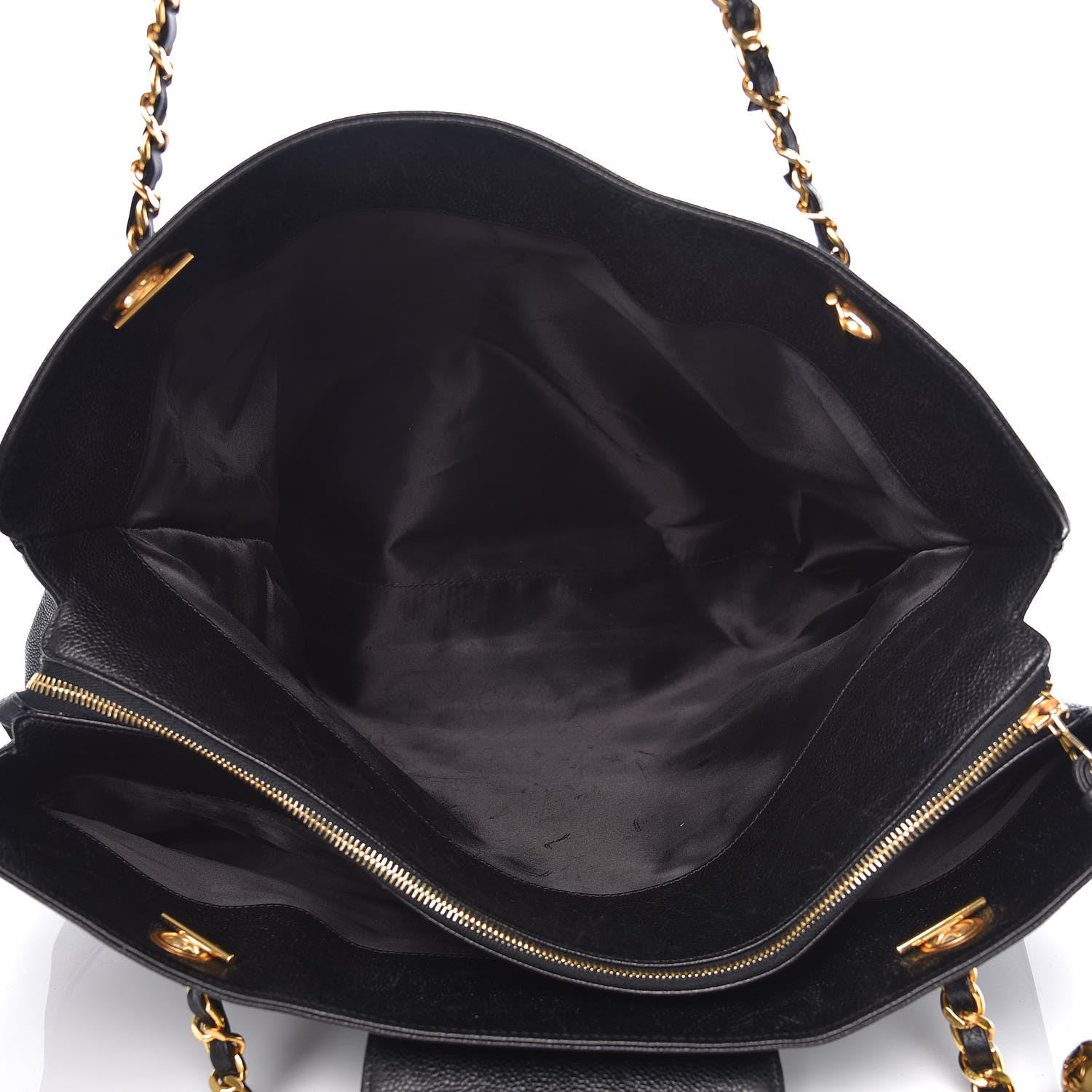 Chanel Caviar XL Weekender Bag Black 4 of 16