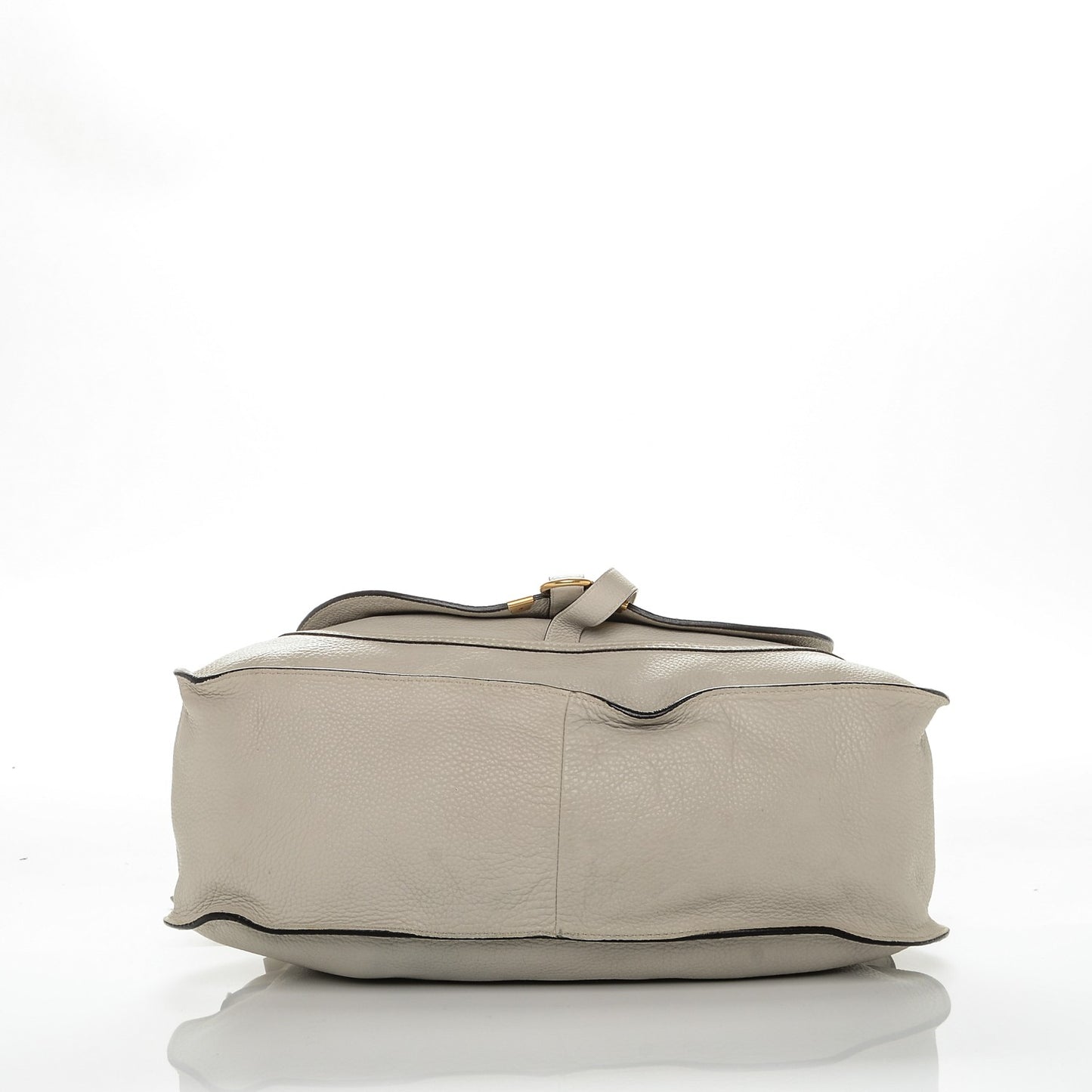 Calfskin Large Marcie Satchel Dove