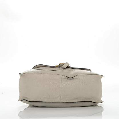 Chloe Calfskin Large Marcie Satchel Dove 4 of 10