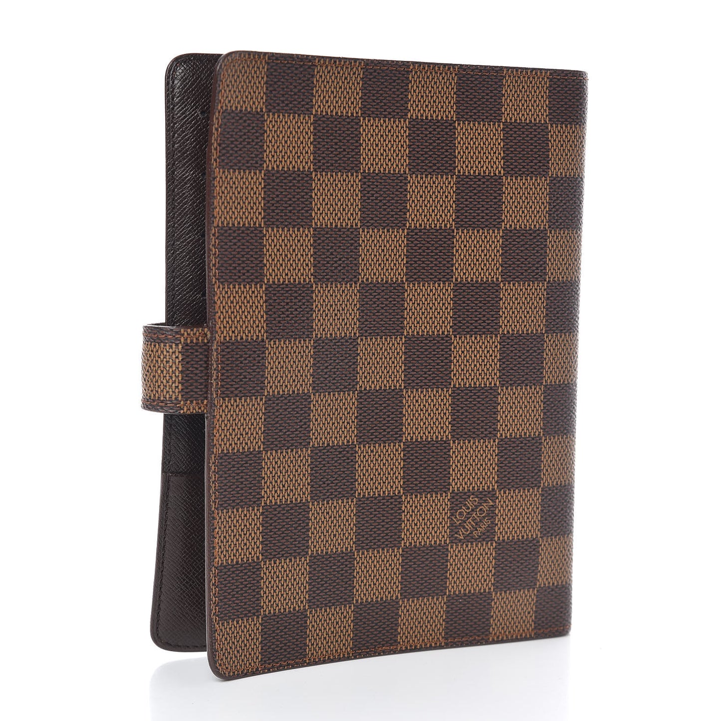 Damier Ebene Medium Ring Agenda Cover