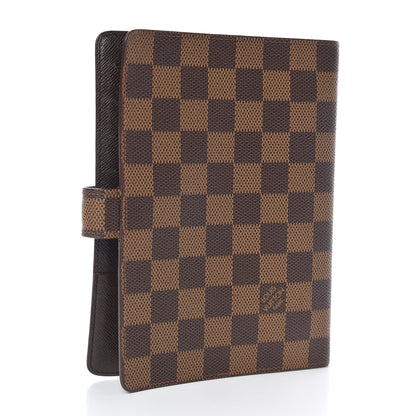 Louis Vuitton Damier Ebene Medium Ring Agenda Cover 3 of 8