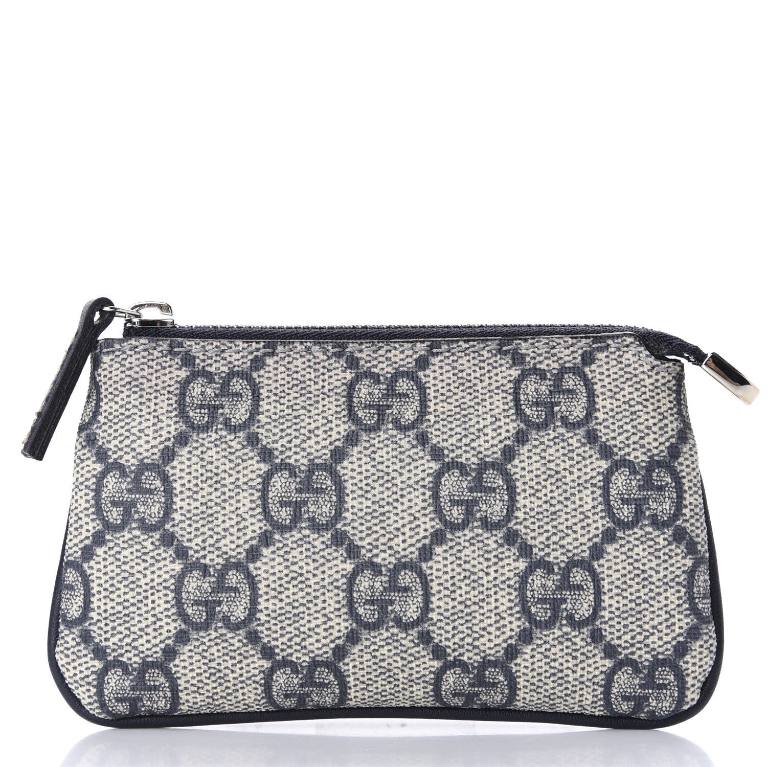 Gucci GG Supreme Monogram Key Case Beige Blue 3 of 9