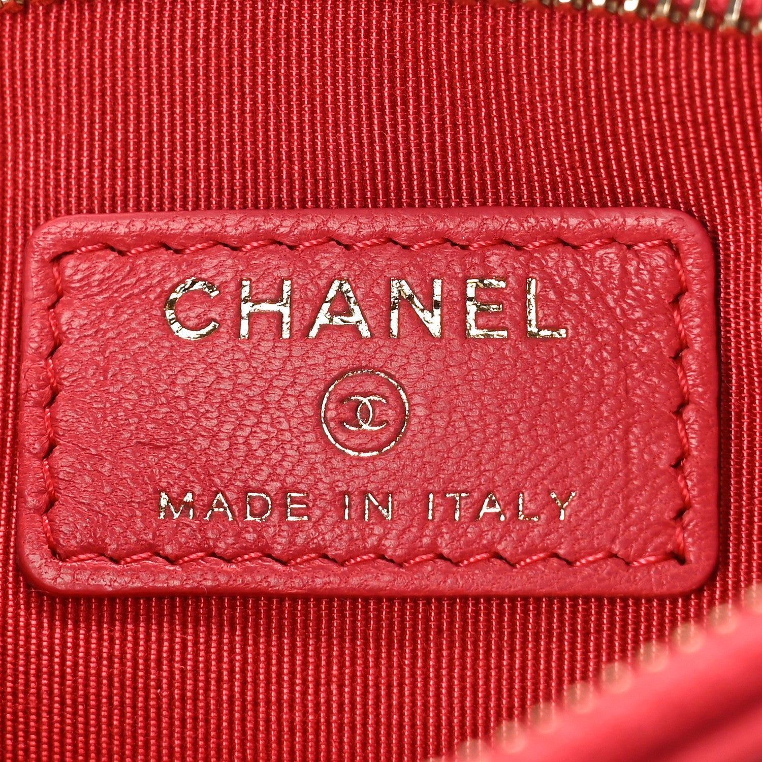 Chanel Lambskin Quilted Small Lucky Charms Cosmetic Case Pink 6 of 9
