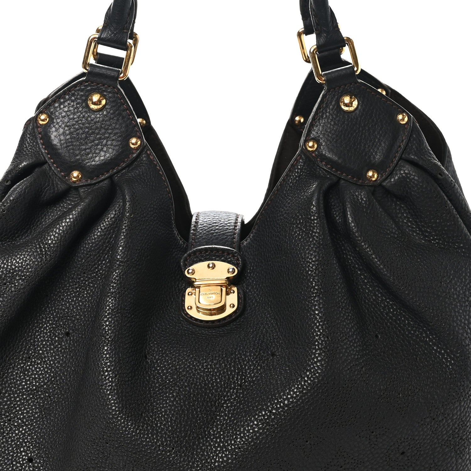 Louis Vuitton Mahina L Black 7 of 11