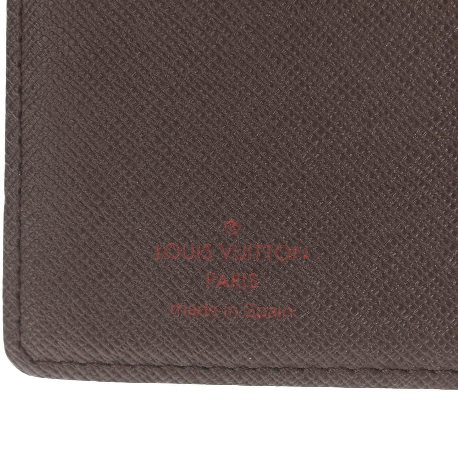 Louis Vuitton Damier Ebene Small Ring Agenda Cover 6 of 8