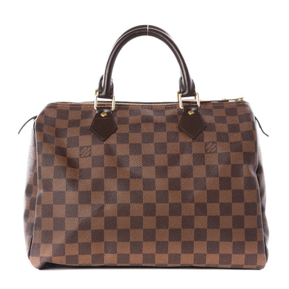 Louis Vuitton Damier Ebene Speedy 30 1 of 10