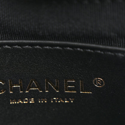 Chanel Lambskin Quilted CC Links Hobo Black 6 of 13