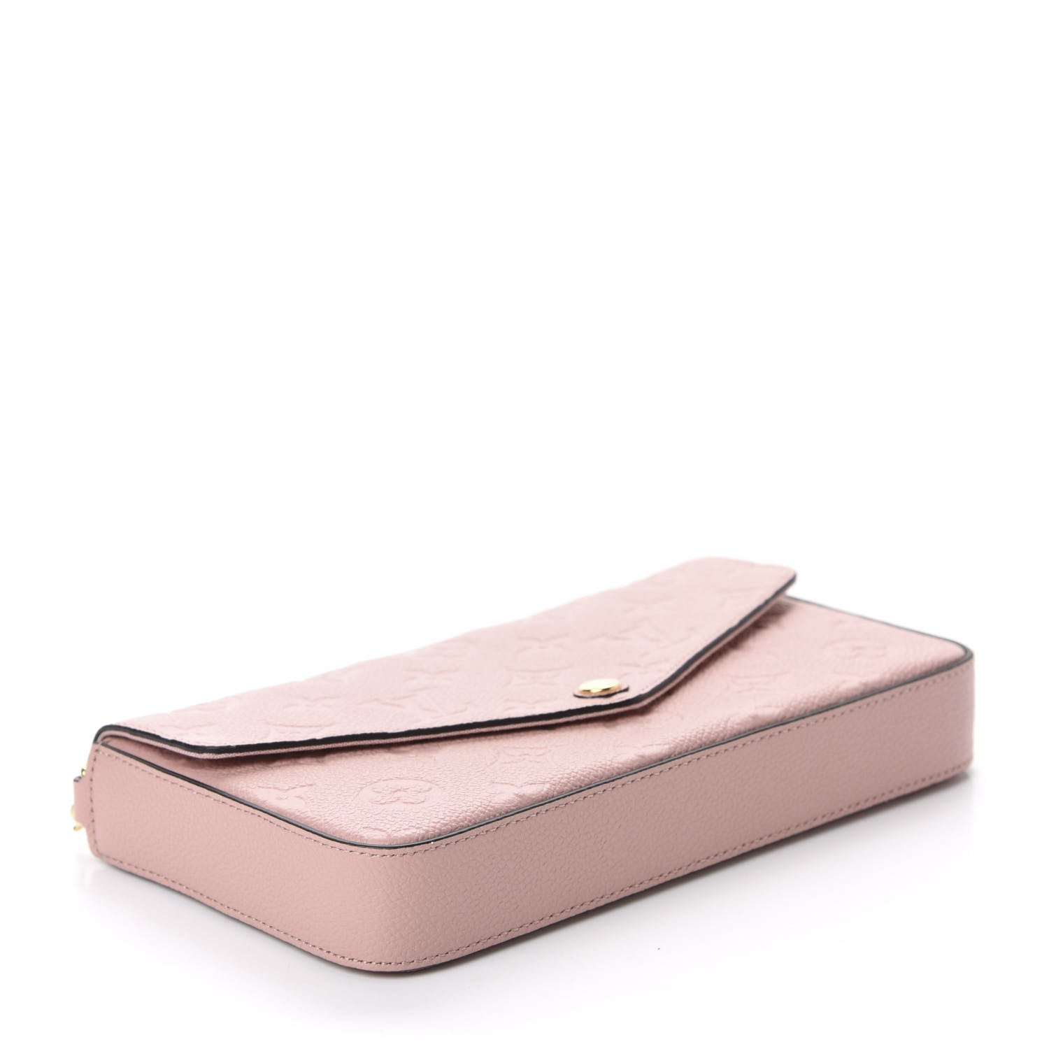 Louis Vuitton Empreinte Pochette Felicie Chain Wallet Rose Poudre 4 of 10