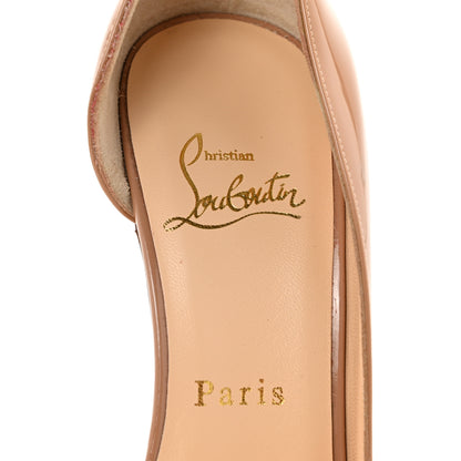 Christian Louboutin Nappa Iriza 100 Pumps 37.5 Nude 8 of 10
