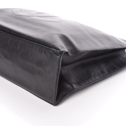 Chanel Lambskin CC Tote Black 9 of 9