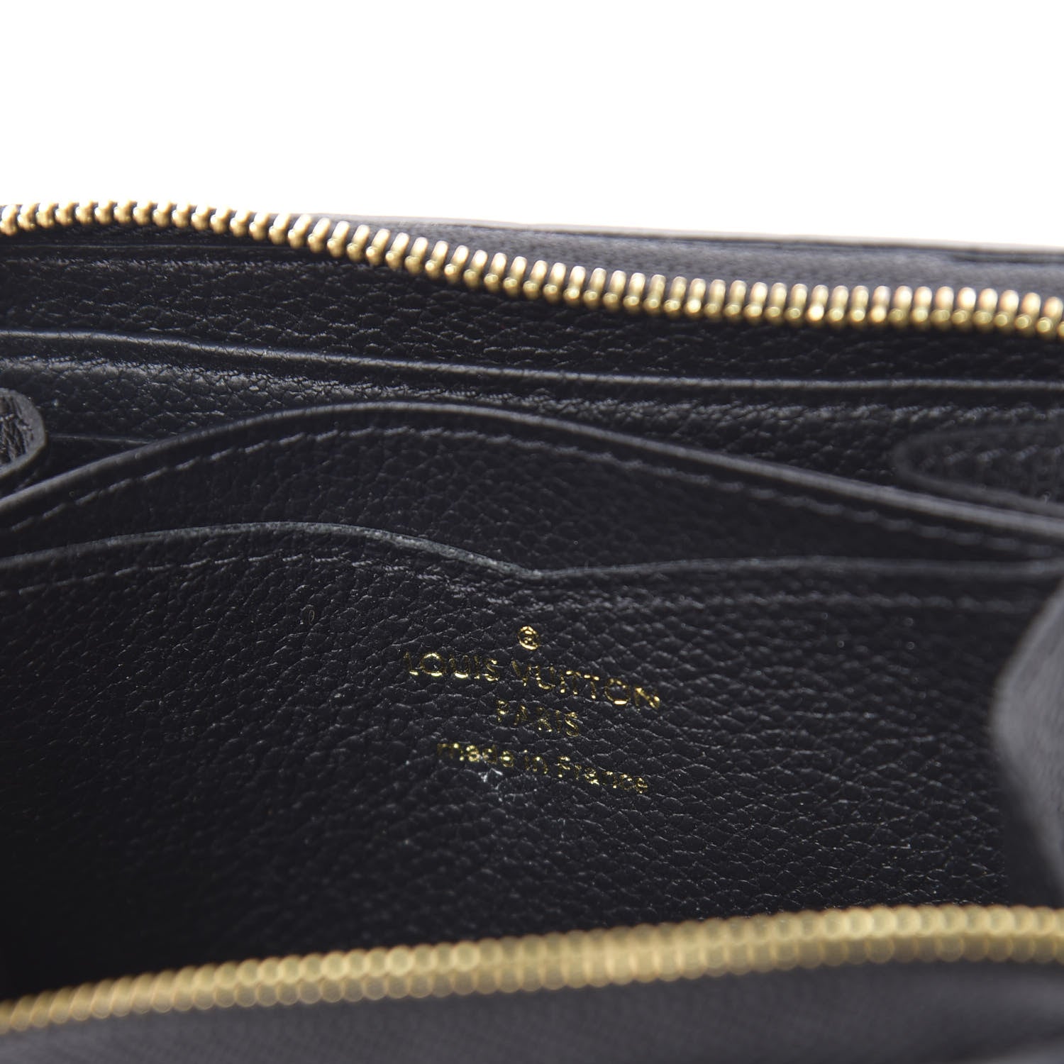 Louis Vuitton Empreinte Zippy Coin Purse Black 7 of 8