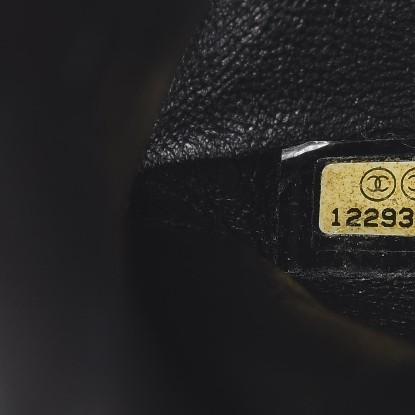 Metallic Calfskin Striped 2.55 Reissue 226 Flap Black