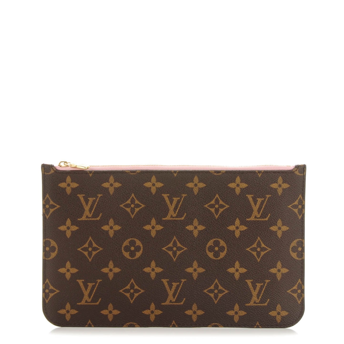 Monogram Neverfull MM GM Pochette Rose Ballerine