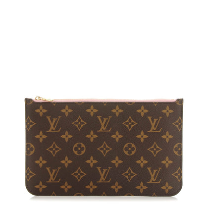 Louis Vuitton Monogram Neverfull MM GM Pochette Rose Ballerine 1 of 7