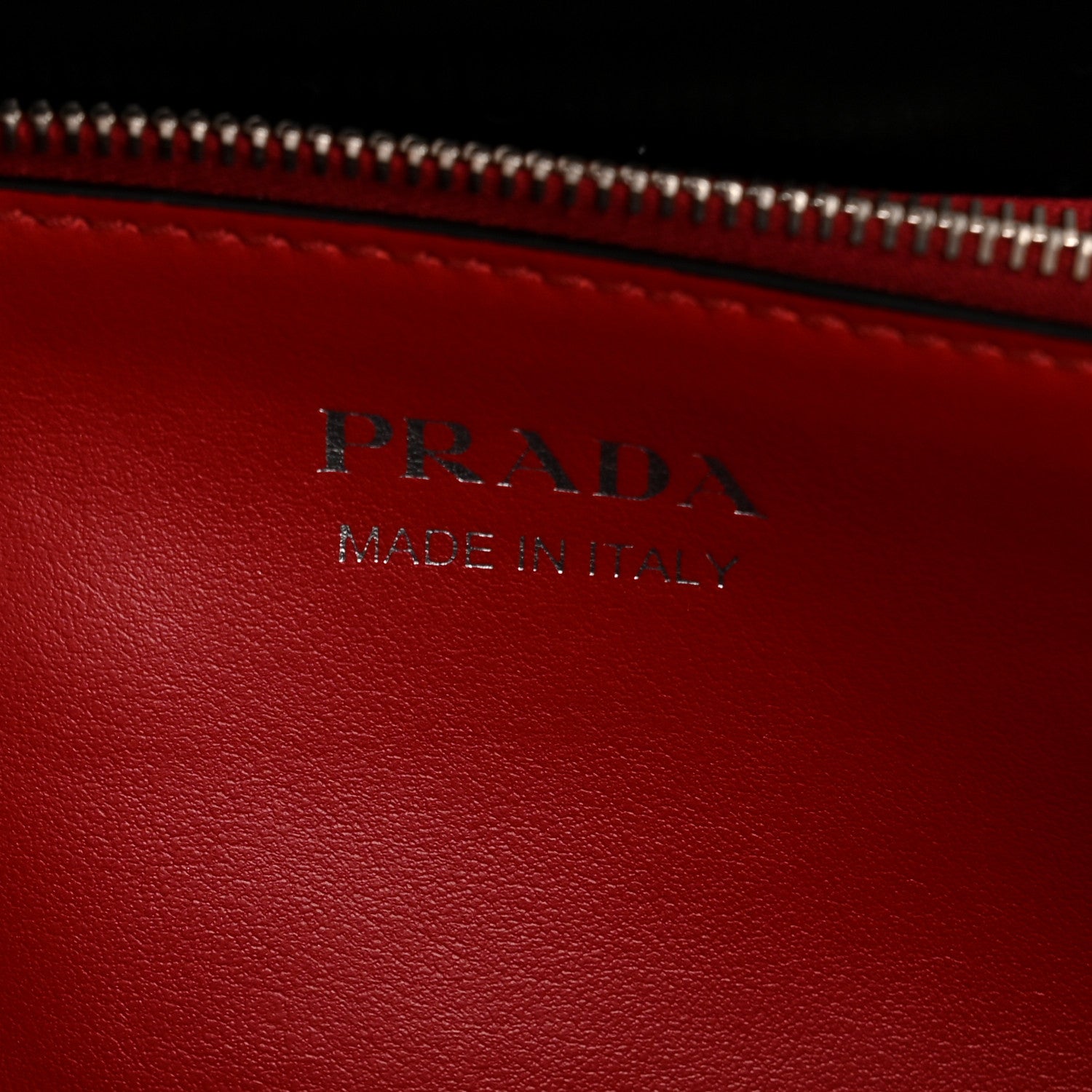 Prada Soft Calfskin Impunture Diagramme Flap Top Handle Bag Black 8 of 15