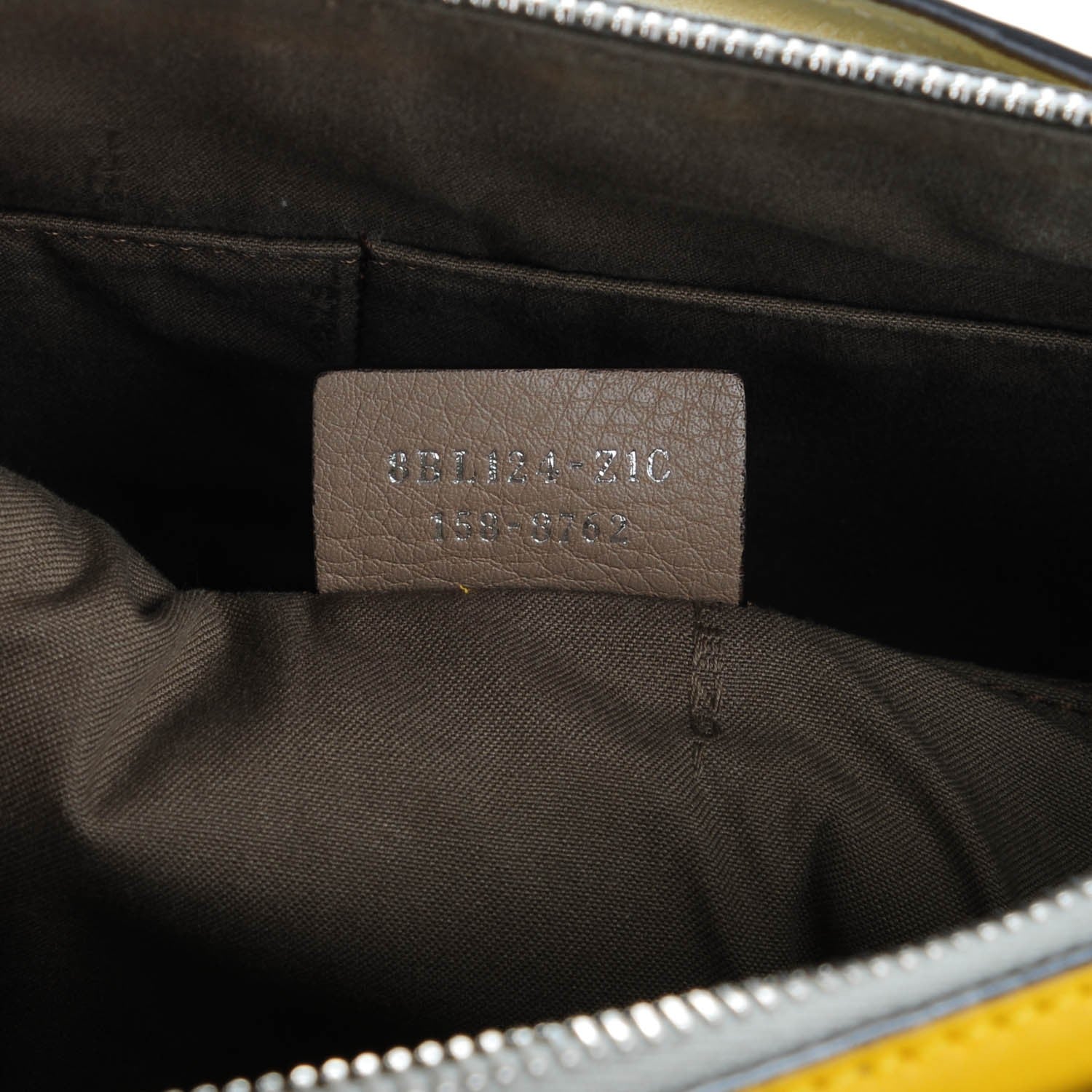 Fendi Vitello Dolce 4 Color Medium By The Way Boston Bag Yellow Multicolor 7 of 13