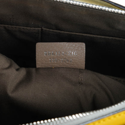 Fendi Vitello Dolce 4 Color Medium By The Way Boston Bag Yellow Multicolor 7 of 13