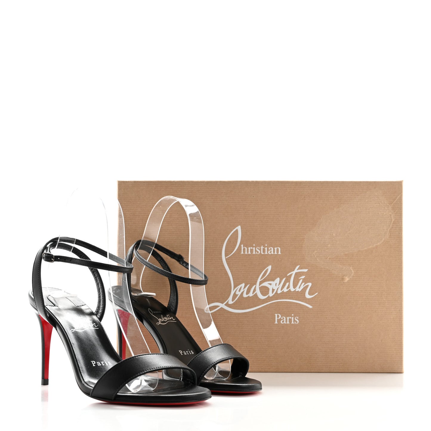 Nappa Loubigirl 85 Sandals 37 Black