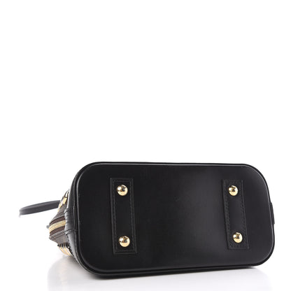 Louis Vuitton Monogram Macassar Studded Alma BB 4 of 10