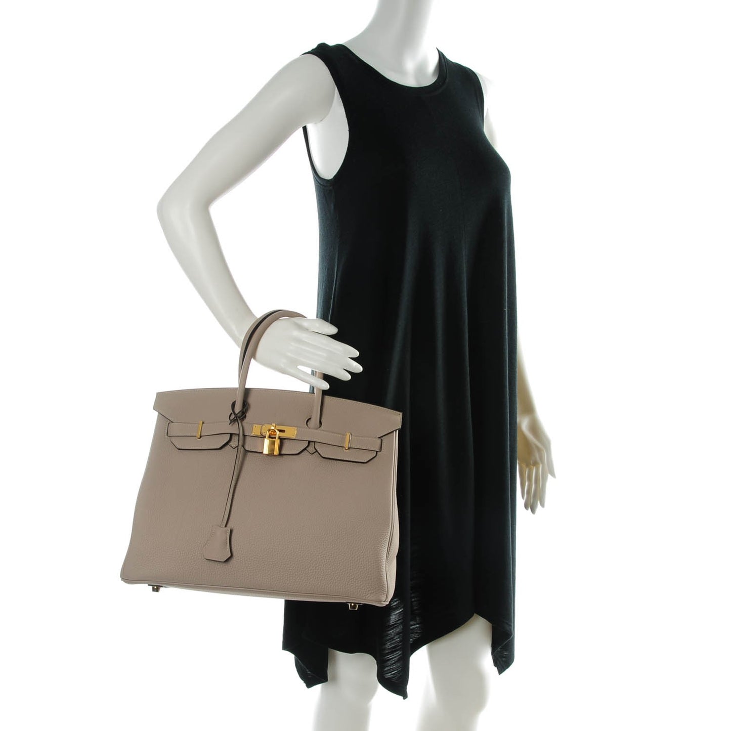 Togo Birkin 35 Gris Tourterelle