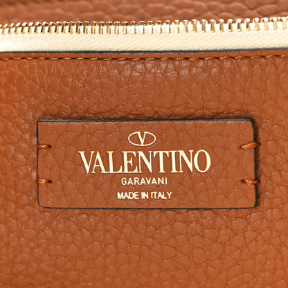 Valentino Garavani Raffia Calfskin Rockstud Summer Tote Multicolor 6 of 13