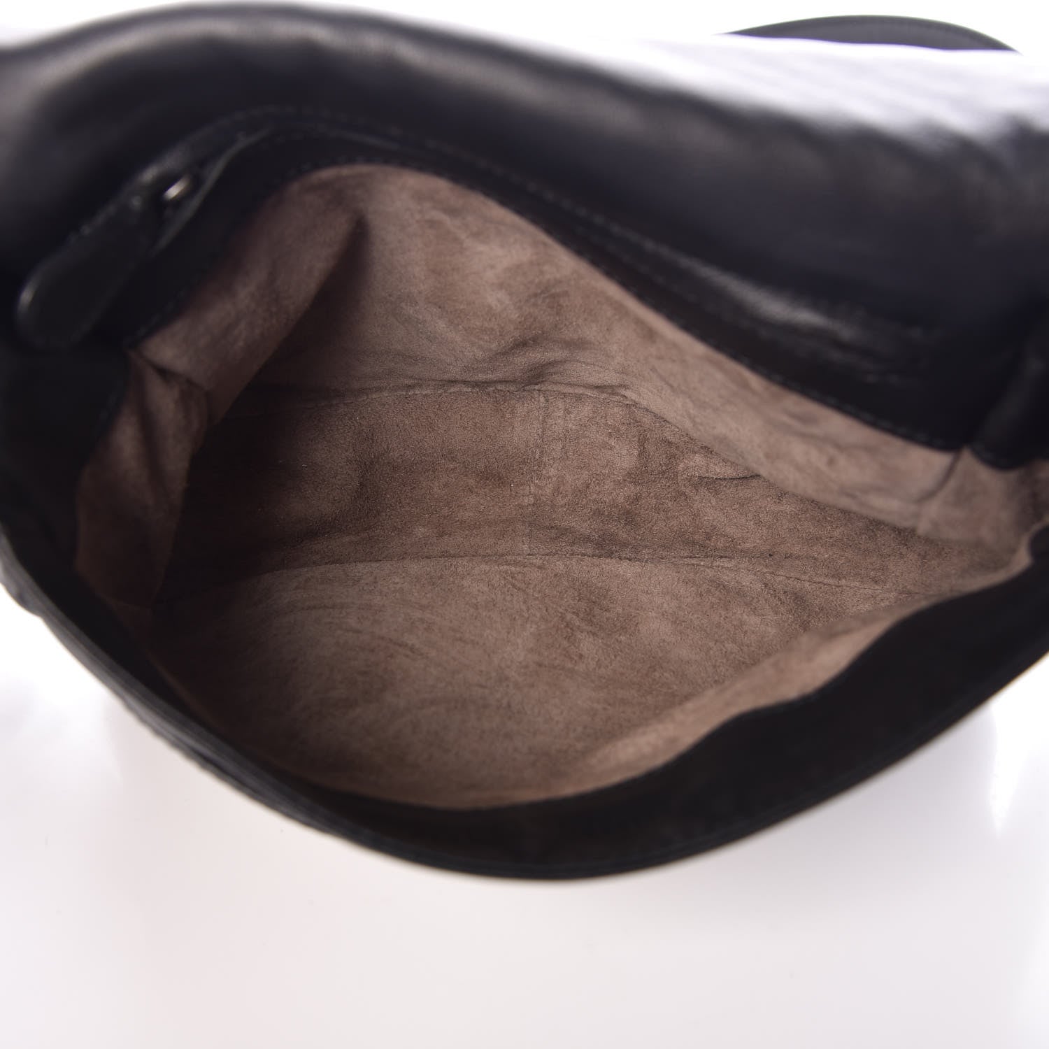 Bottega Veneta Nappa Intrecciato Messenger Bag Black 5 of 7