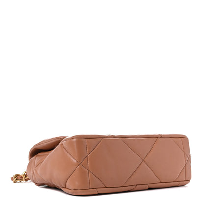 Chanel Lambskin Quilted Medium Chanel 19 Flap Brown 4 of 10