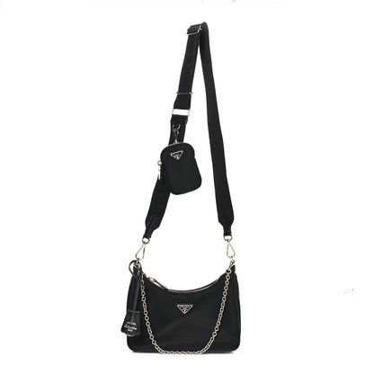 Prada Nylon Re-Edition 2005 Shoulder Bag Black 1 of 14