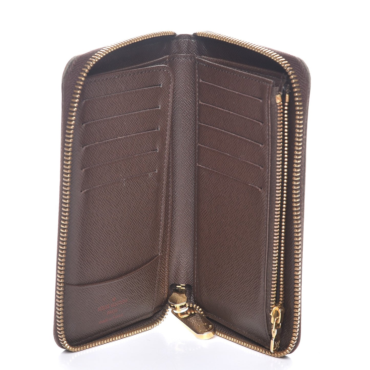 Damier Ebene Zippy Compact Wallet