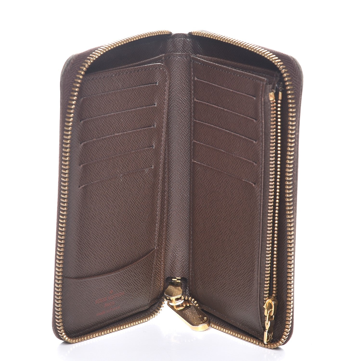 Louis Vuitton Damier Ebene Zippy Compact Wallet 5 of 7