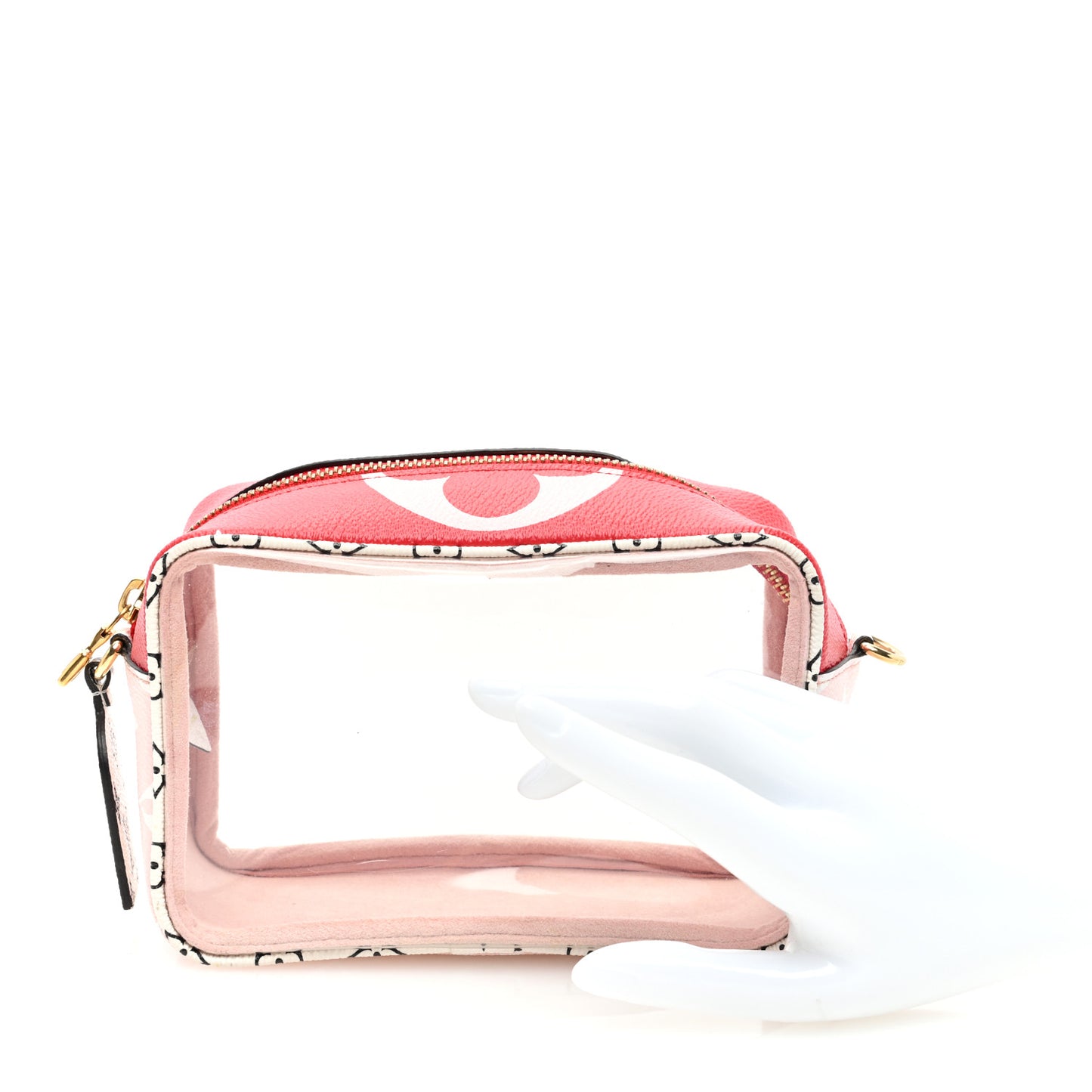 Monogram Giant Beach Pouch Rouge