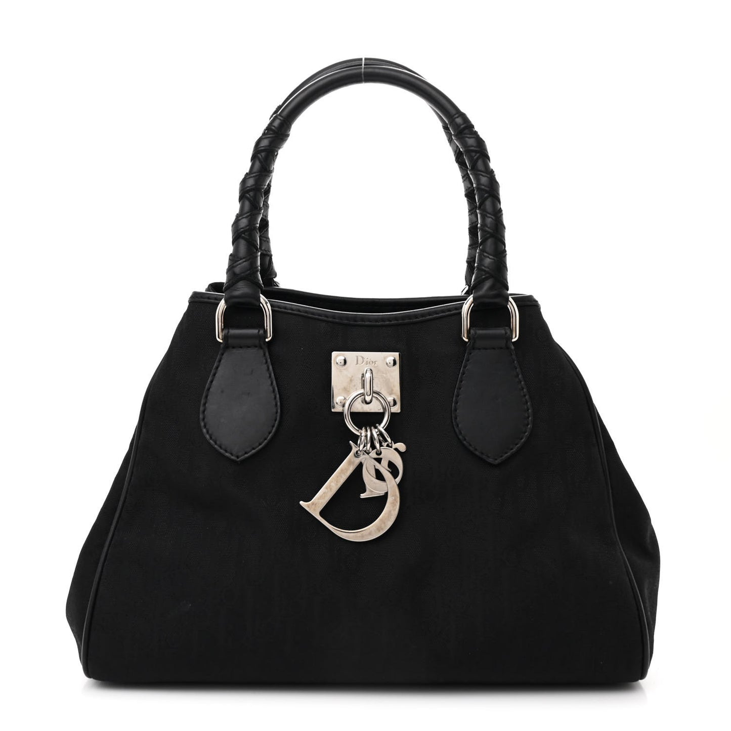 Nylon Monogram Small Lovely Tote Black
