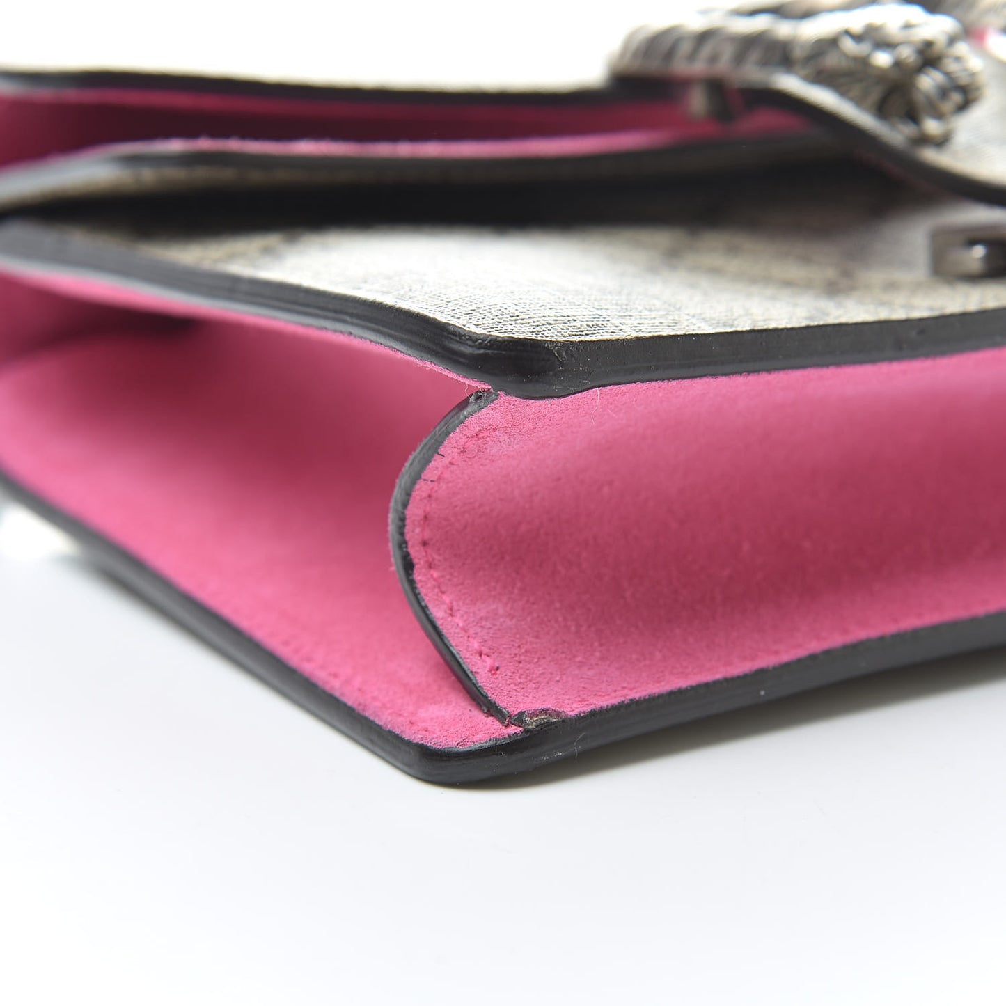 GG Supreme Monogram Mini Dionysus Shoulder Bag Pink