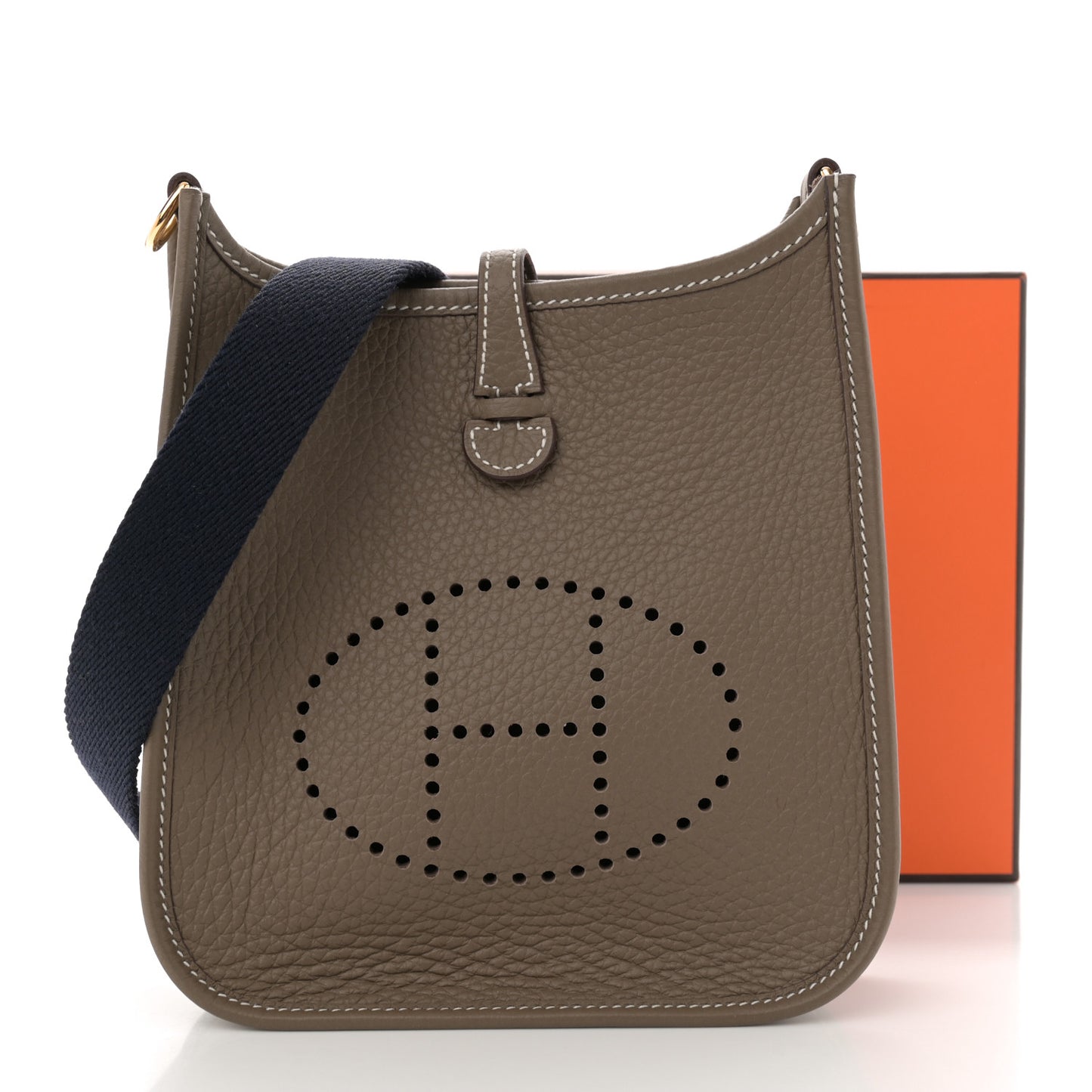 Taurillon Clemence Amazone Evelyne TPM Etoupe Bleu Indigo