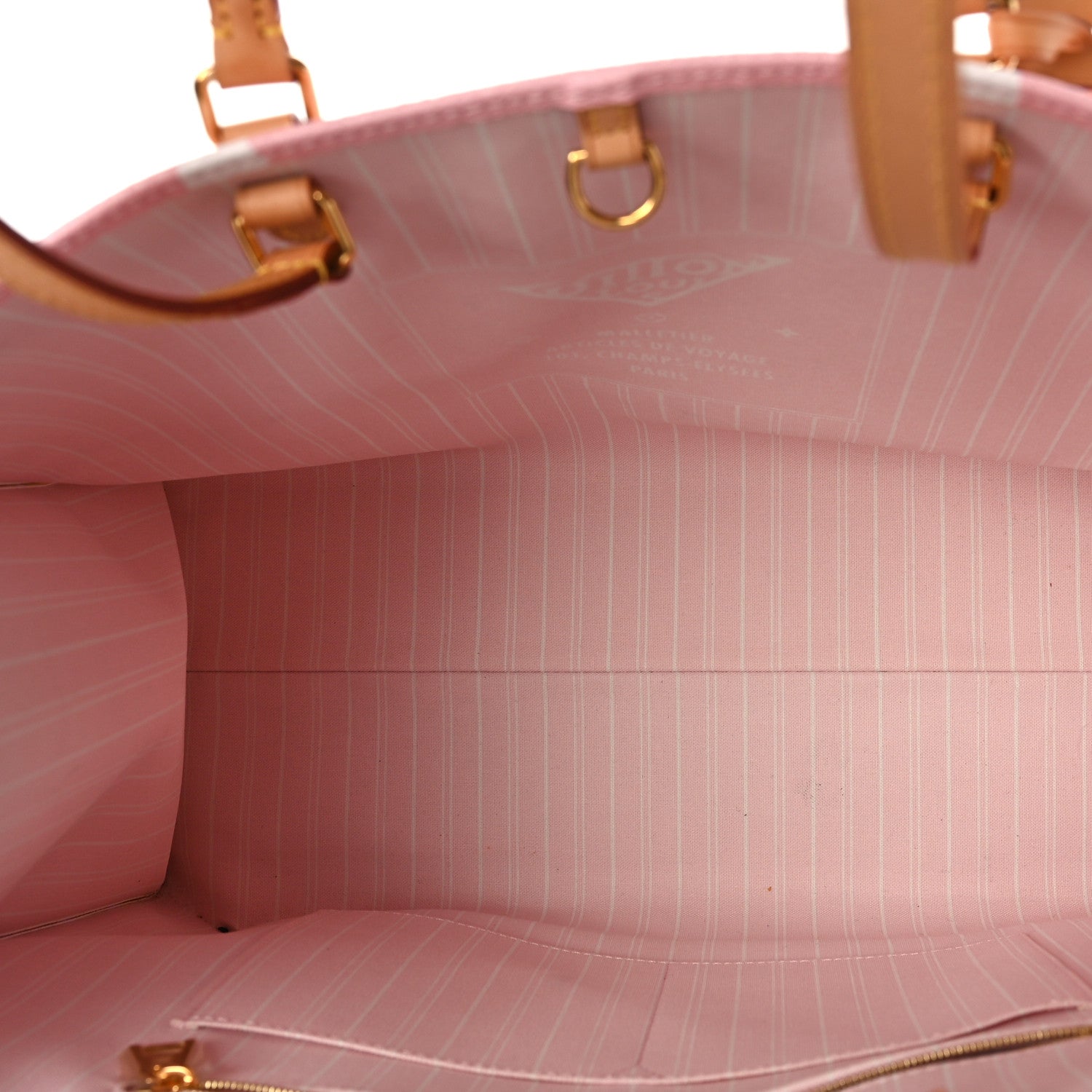 Louis Vuitton Monogram Giant By The Pool OnTheGo GM Light Pink 5 of 9