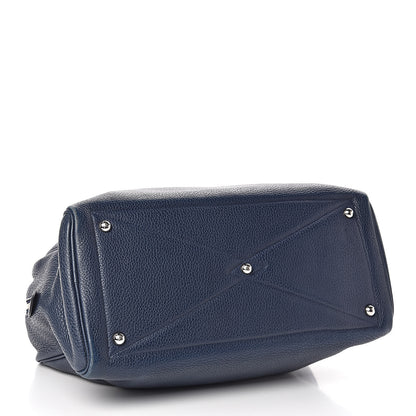 Hermes Taurillon Clemence Victoria II 35 Bleu De Malte 4 of 9